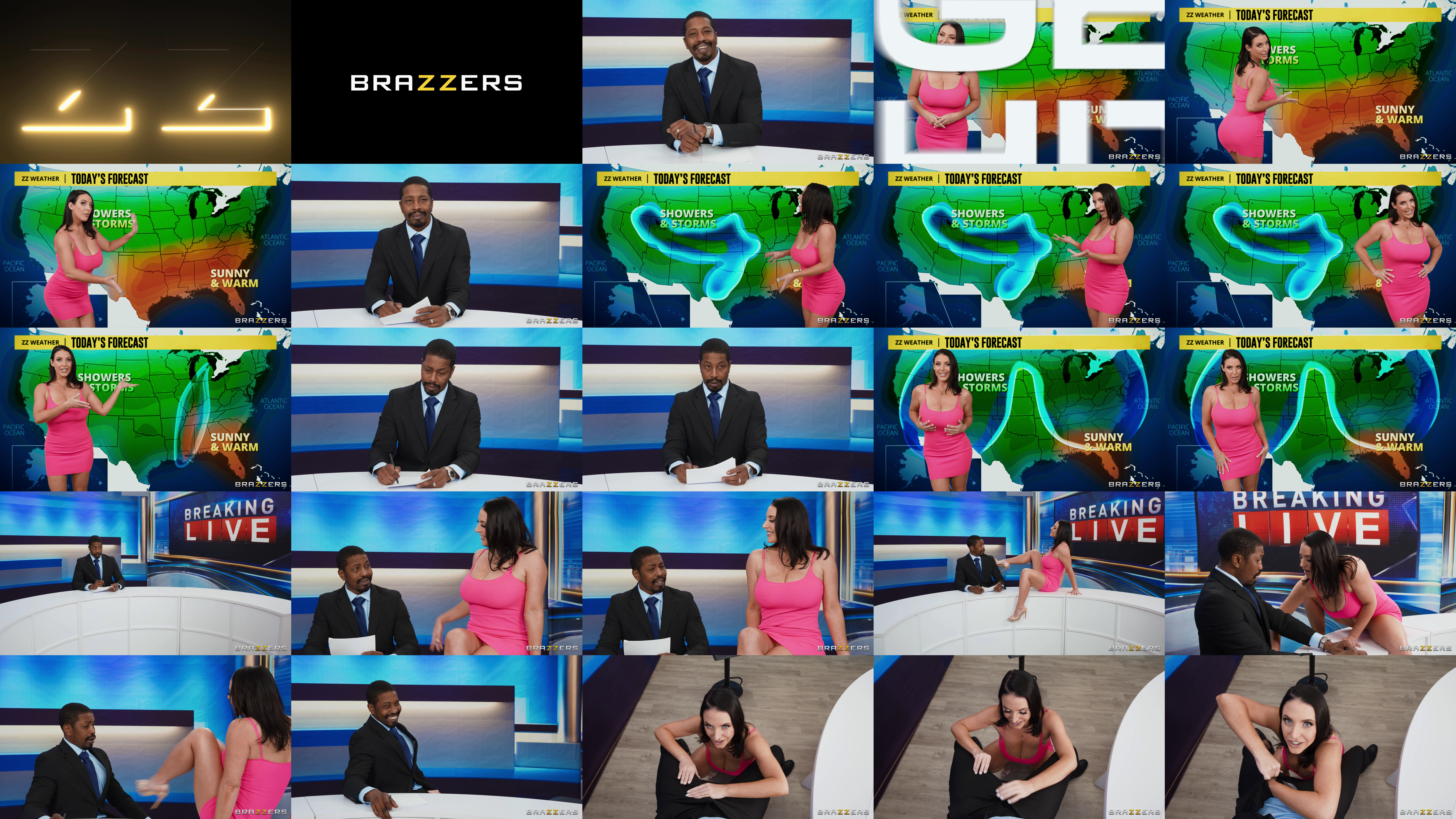 BrazzersExxtra – Angela White – Hot And Heavy Forecast
