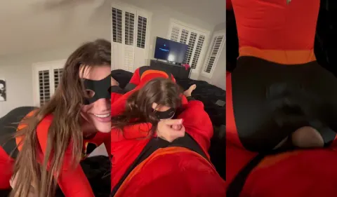Ari Kytsya - Elasti Girl Bangs Mr. Incredible