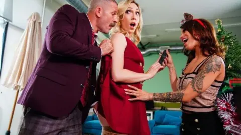 BrazzersExxtra – Lily Labeau – The Three Fucks Of Christmas: Part 1