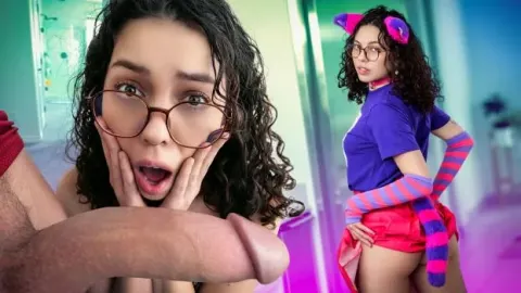 MyBabysitter’sClub – Satine Summers – “Try on My Mom’s Lingerie…” Nerd Girl vs Jock’s Cock
