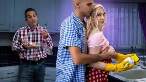 FreeuseFantasy – Gigi Sweets – “You Do the Dishes, and I’ll Do You” – She is the New Sex Toy While Mommy is Away