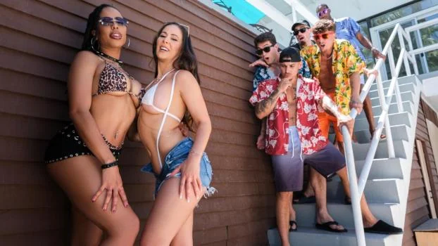 BrazzersExxtra – Cherie Deville & Kira Noir – Bro Code – Contract Stars
